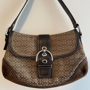 Coach Soho Flap Bag In Signature Jacquard - NEW with packing paper still inside
